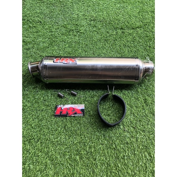 silincer knalpot HRX RX-2 trioval tornado
