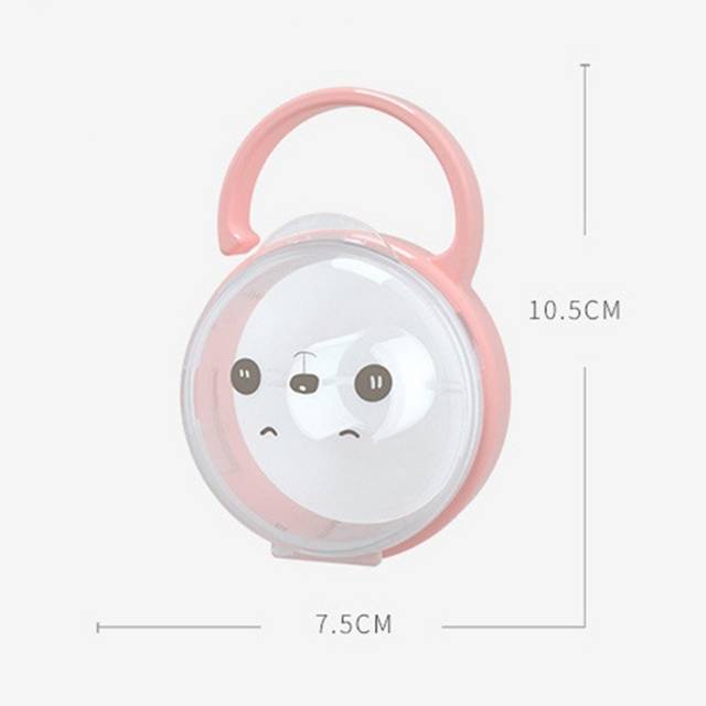 CASE PACIFIER Kotak wadah empeng lucu model gantung  Kotak wadah empeng Wadah bayi Empeng bayi dot , Dot Silikon Fleksibel untuk Bayi Newborn  Pacifier Case/ Kotak Empeng / Kotak Dot / Wadah Dot / Tempat Dot CASE DOT PACIFIER CASE WADAH DOT WADAH