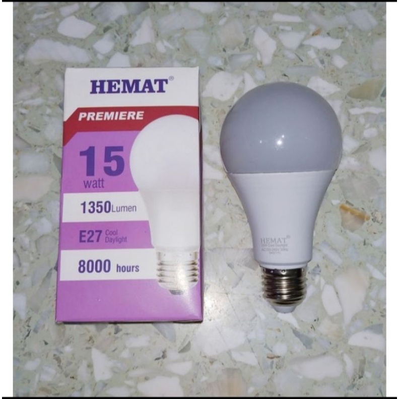 Lampu LED Hemat premiere 15 watt