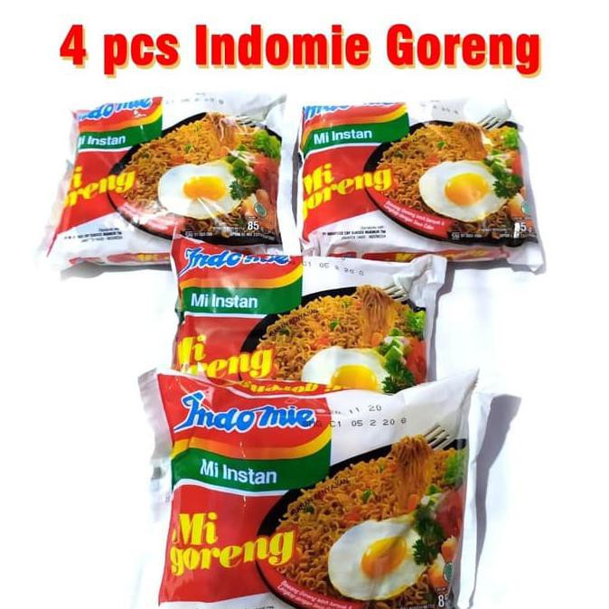 

New Produk Paket 4Pcs Indomie Goreng Mi Goreng Istan