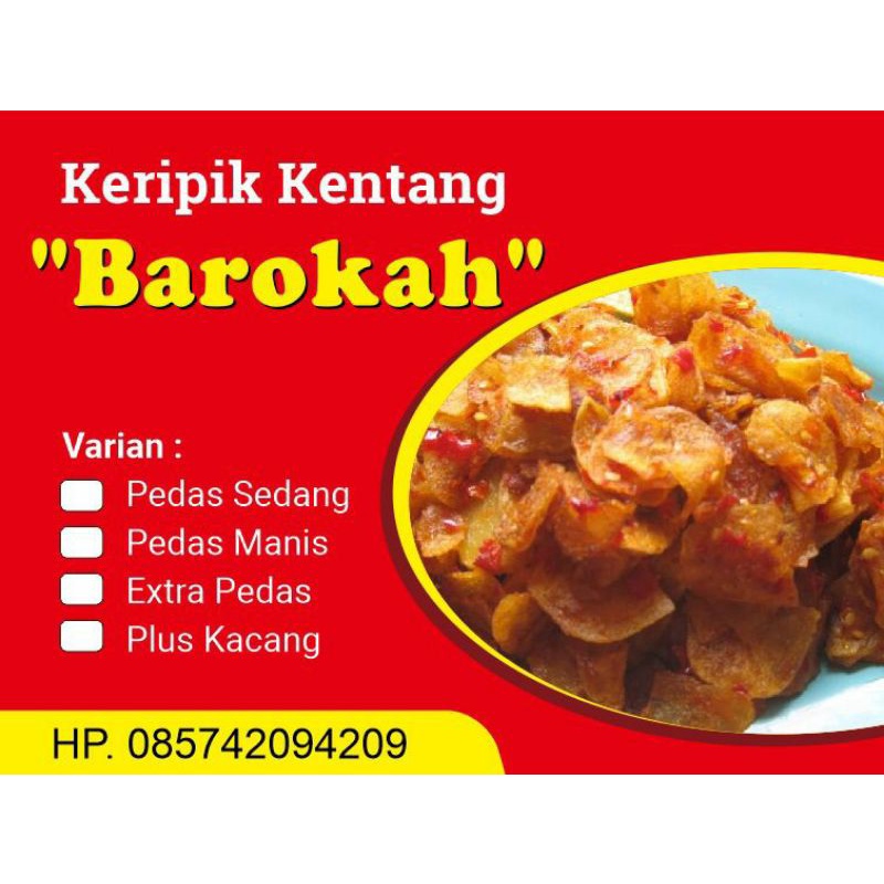 

Barokah Keripik kentang