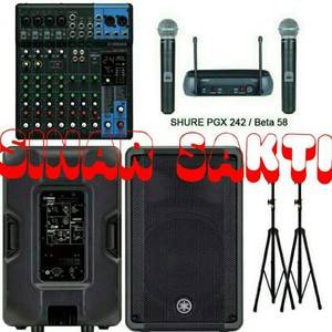 Murah Paket Sound System Outdoor Yamaha ( 15 inch 1000 watt ) ORIGINAL