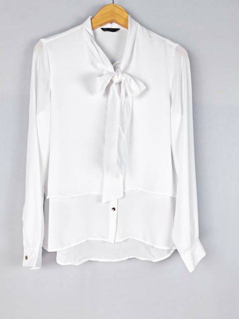 A collection white soft blouse