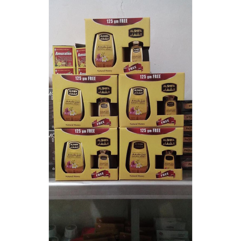 

Madu Arab Al Shifa \u002F Alshifa \u002F Al- shifa paket 500 gr free 125 gr