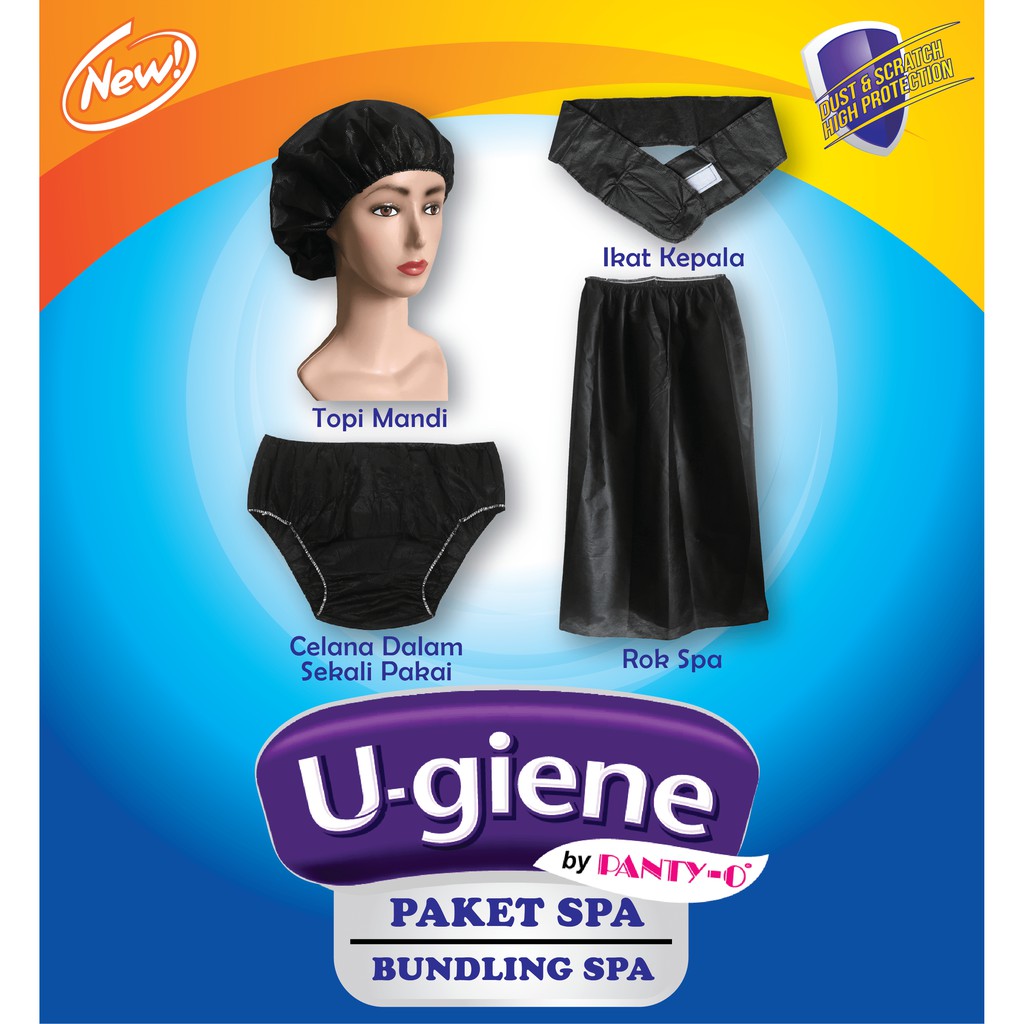 

U-giene/Bundling Spa/Shower Cap/Headband/LIZ Spa/Rok Spa