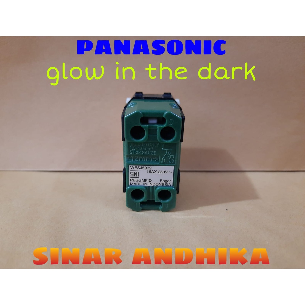 MATA SAKLAR KECIL 2 ARAH PUTIH ECO C STYLE E PANASONIC WESJ 5932