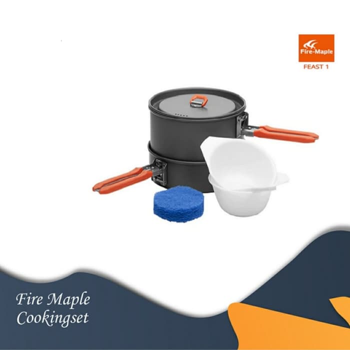 Alat Masak Nesting Fire Maple Feast 1 cookware cooking set camping