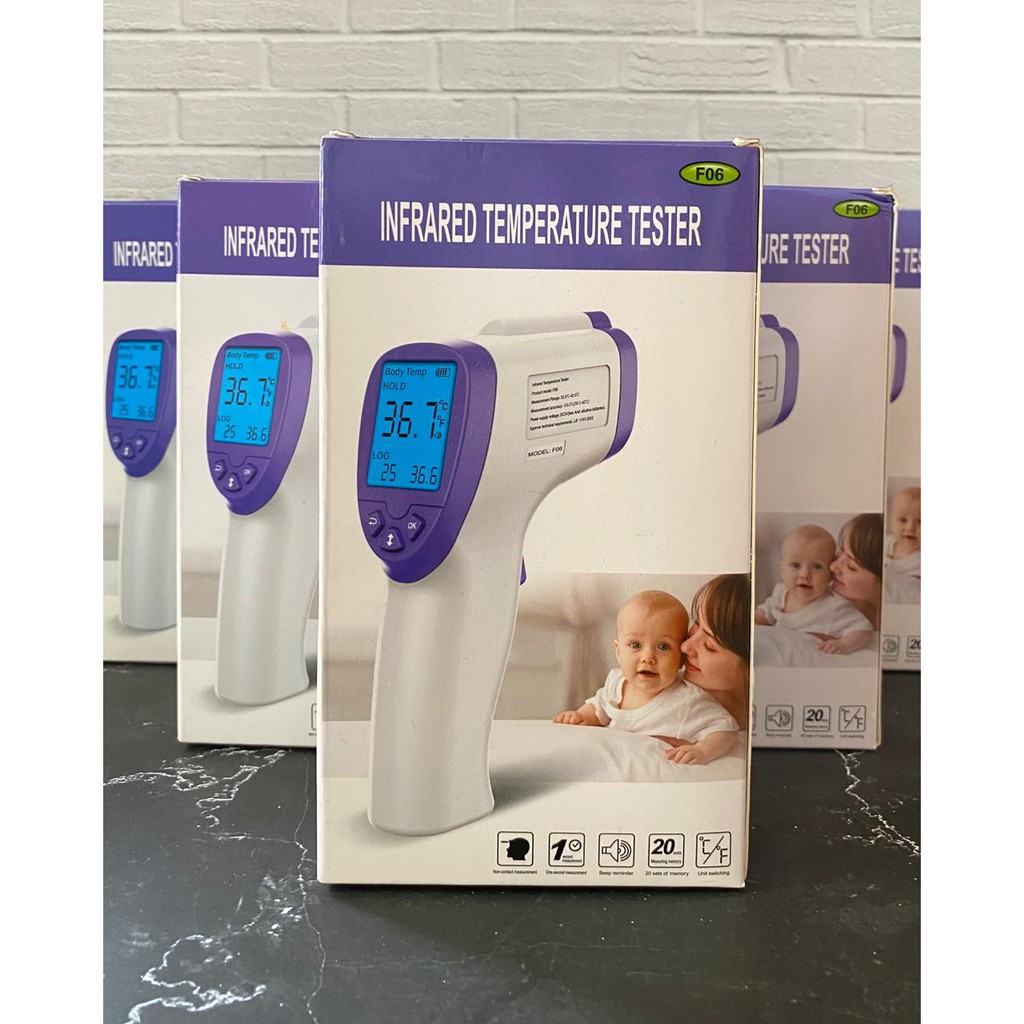 Termometer digital, Termometer tembak