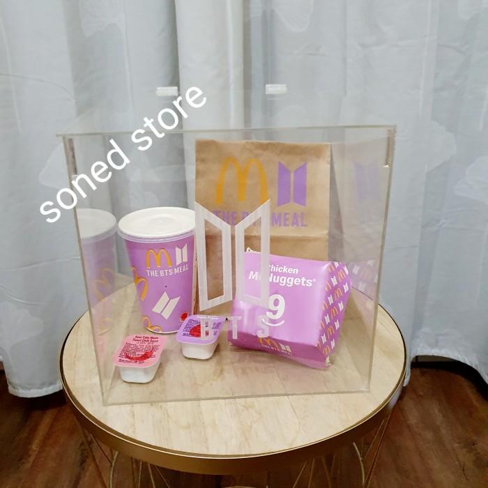 

Box Bts Meal Mcd Packaging 25X25X23Cm Akrilik Acrylic 098