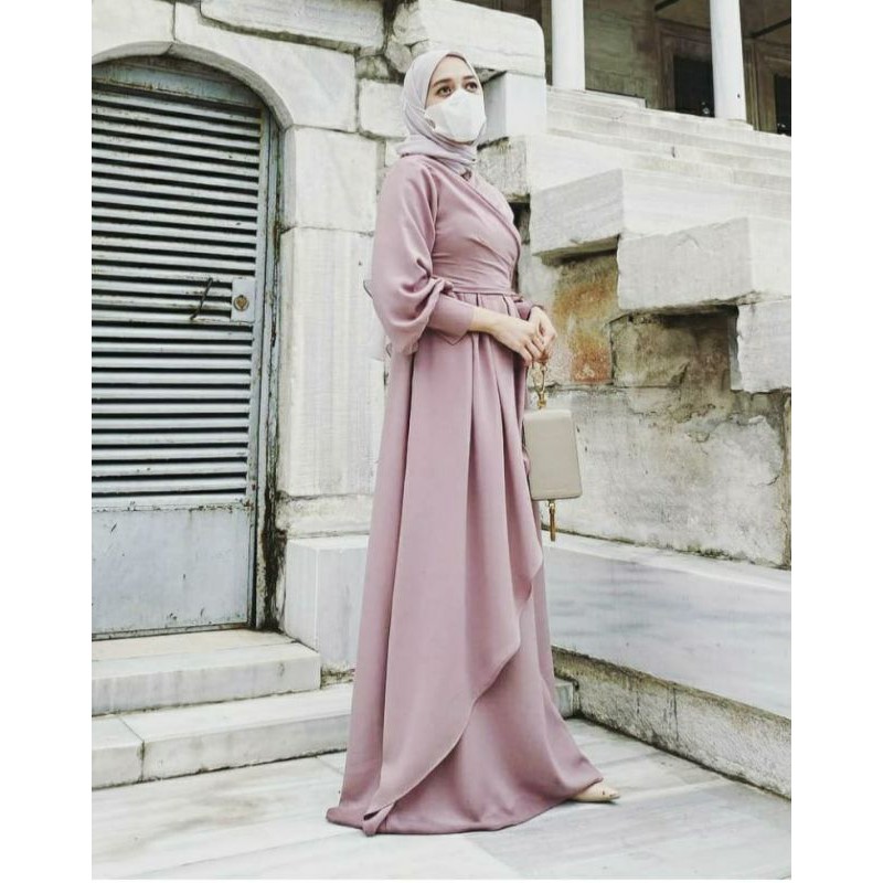 Cappa Dress by Herways - Soft Lillac M Ready