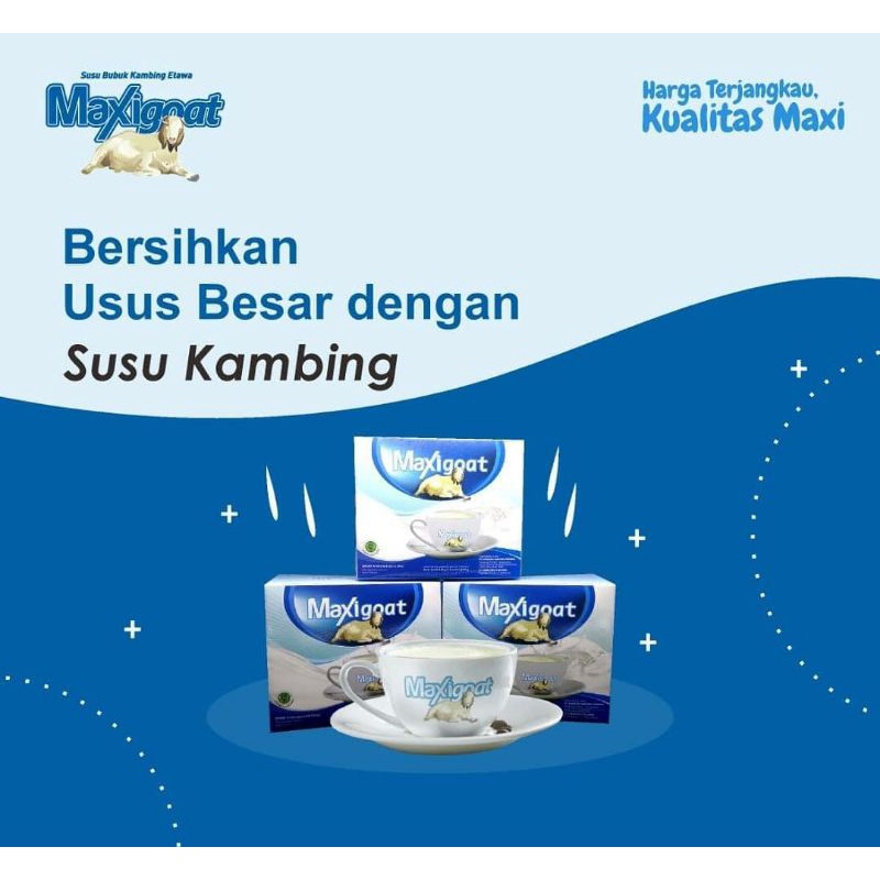 

MAXIGOAT SUSU KAMBING ETAWA 11 sachet