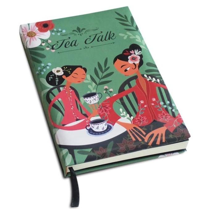 

Notebook Tea Talk Kebaya Peranakan Sepiring Indonesia