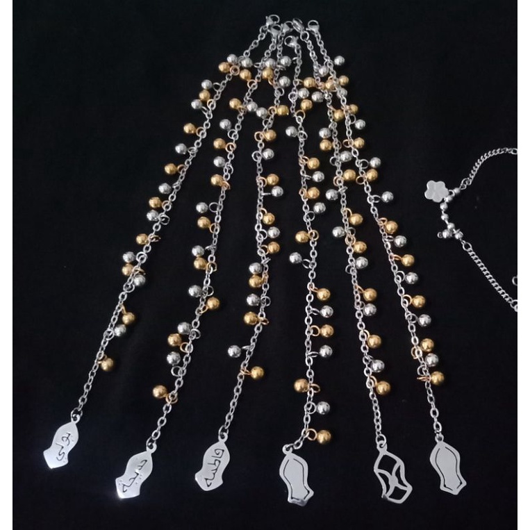 GELANG TITANIUM TEROMPAH MERICA.GELANG TEROMPAH