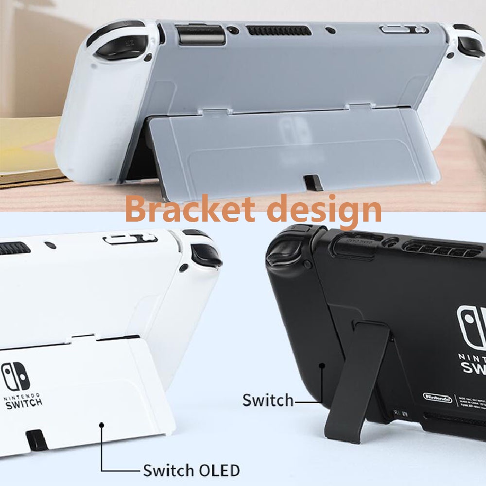 Casing Hardcase OLED Anti Gores + Jatuh Untuk Nintendo Switch