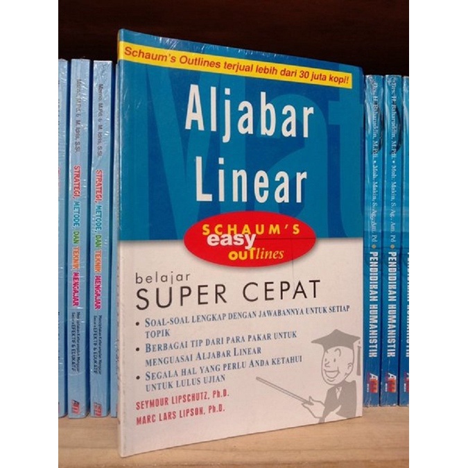 [ERL] Buku Schaum'S: Aljabar Linear##-Seymour L.