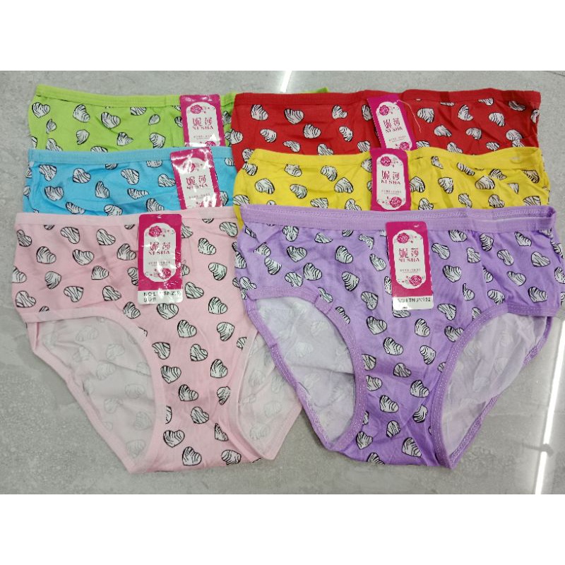 CELANA DALAM LOVE PAKAIAN DALAM WANITA ALL SIZE FIT TO BB 60KG  (CD import)