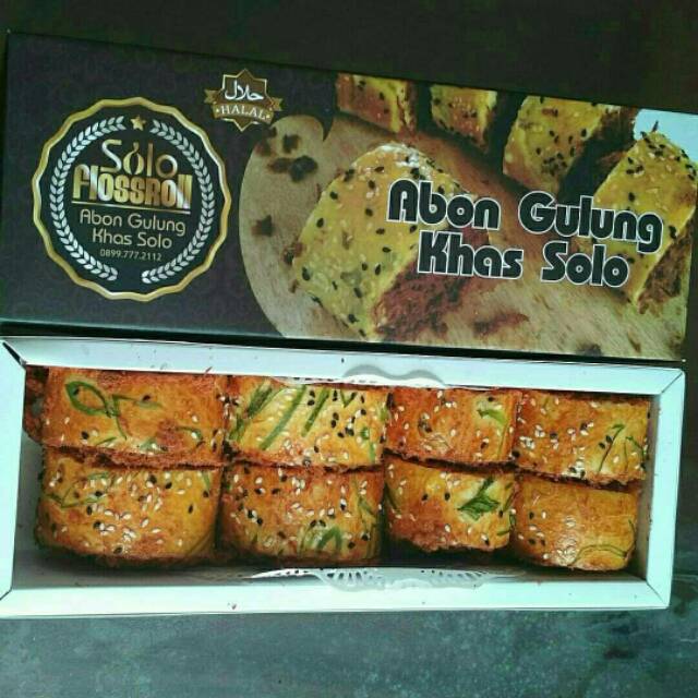 

Solo Flossroll abon gulung khas solo