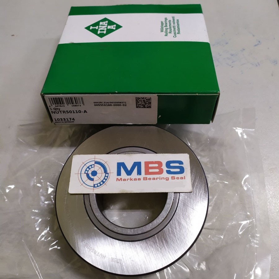 BEARING TYPE NUTR 50110 MERK INA ASLI NUTR50110