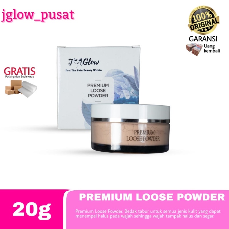 JGLOW SKINCARE BEDAK TABUR / PERAWATAN WAJAH/ CREAM/SERUM WAJAH/PERAWATAN KECANTIKAN/SKINCARE BPOM