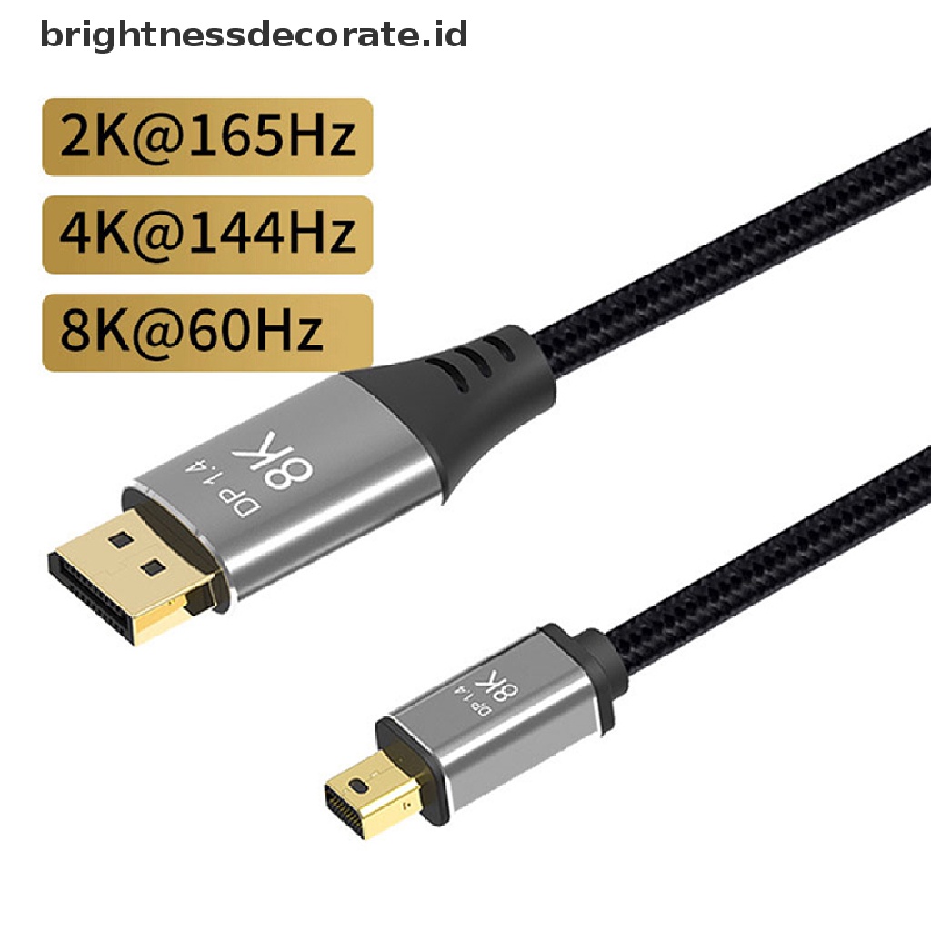 Kabel Dp Ke Dp 1.4 4k 144hz 8k @ 60hz Thunderbolt Bi-Direction