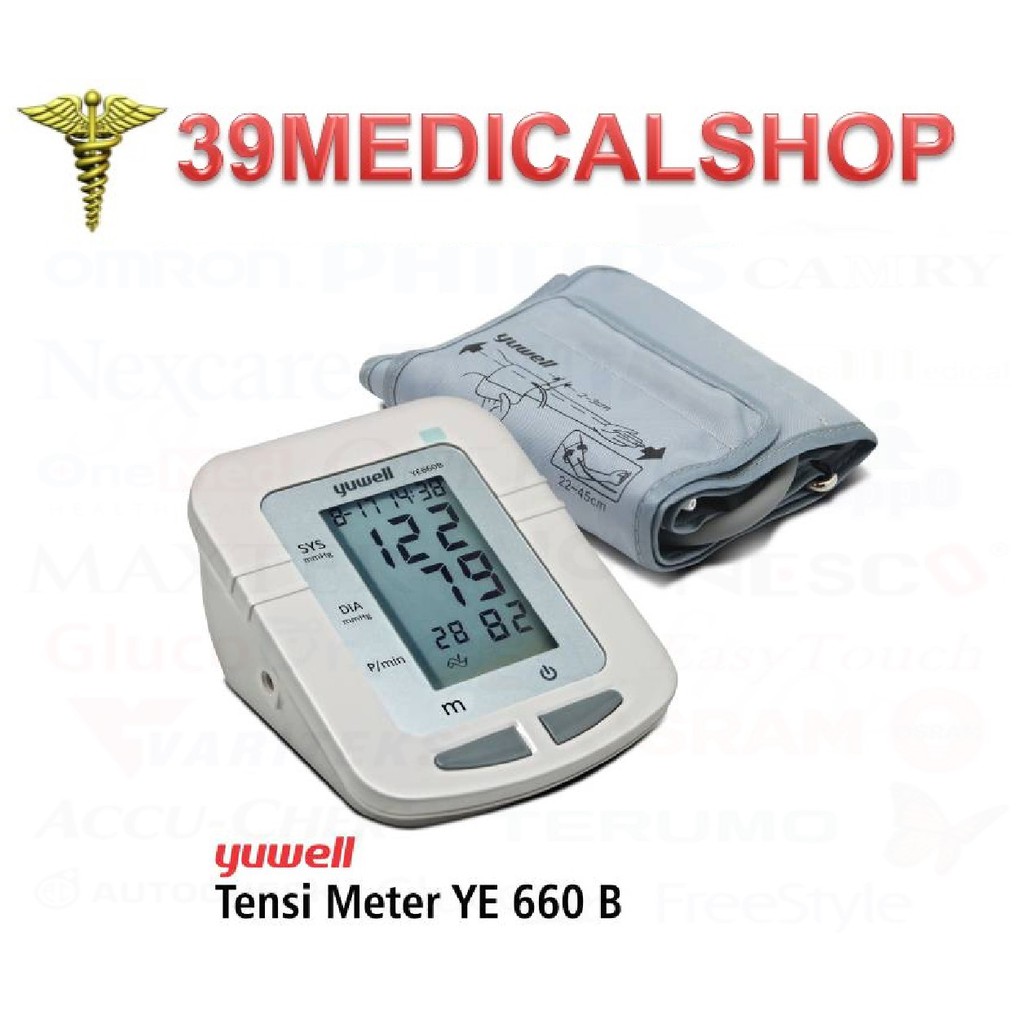 Tensi Meter Digital Yuwell YE660B/Alat cek Tekanan Darah