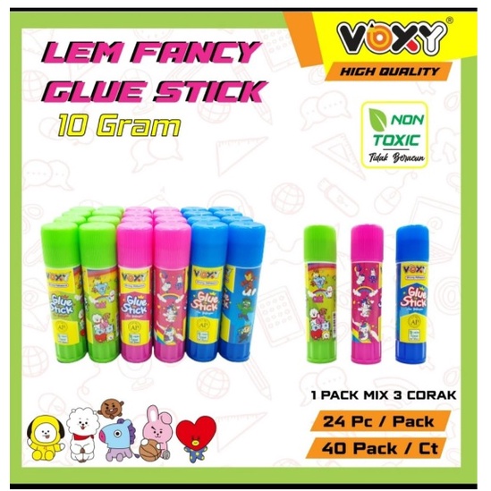 Lem Kertas Glue Stick 100 8gr Lem Batang Montana Motif Karakter