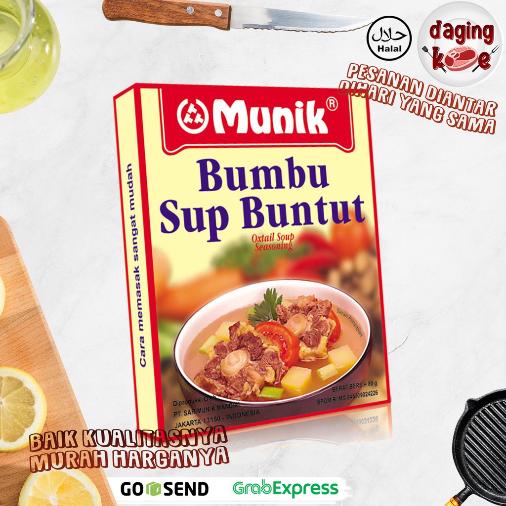 

BUMBU SUP BUNTUT INSTAN MUNIK DK053