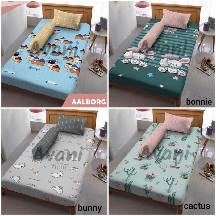 [TERLARIS] SPREI SINGLE KINTAKUN D'LUXE 100x200 & 120x200 MOTIF ANAK ANAK