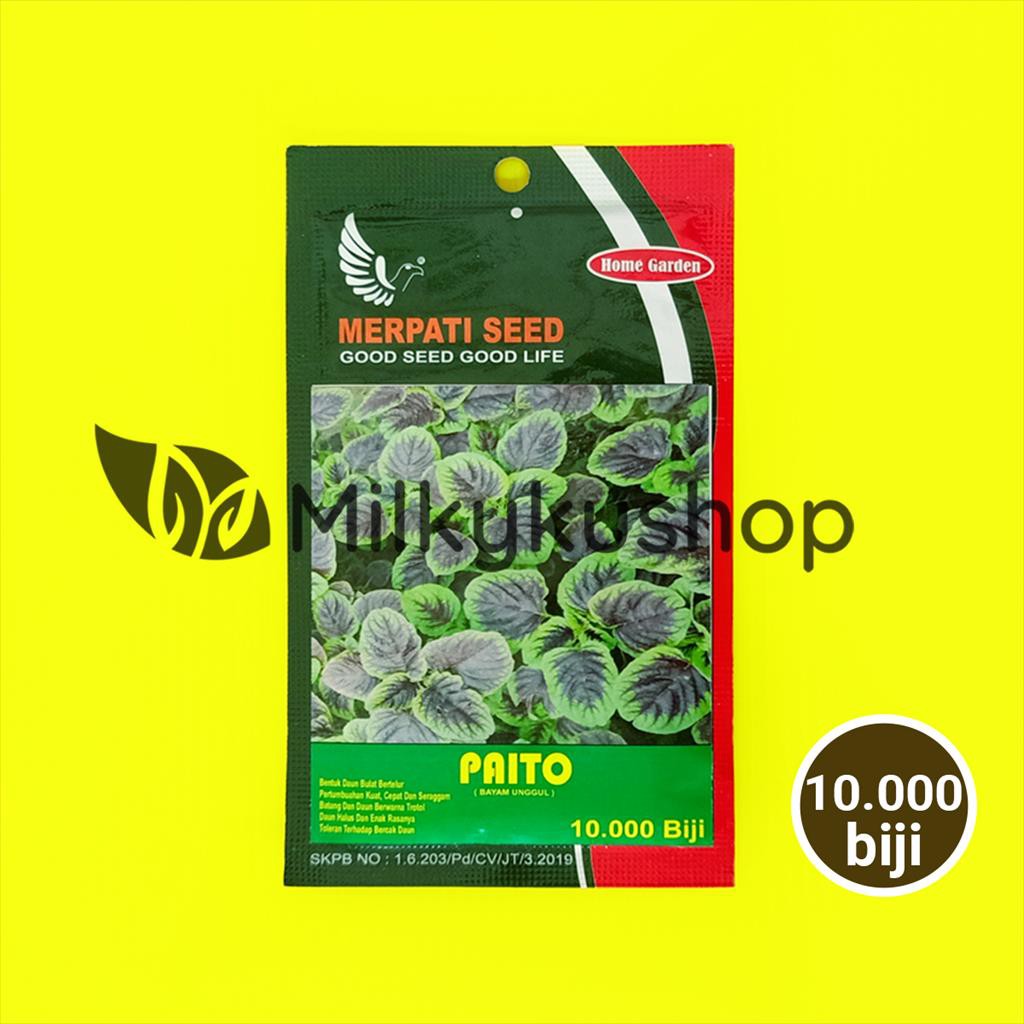 BENIH MERPATI SEED PAITO BAYAM 10000 BIJI SACHET KEMASAN PABRIK