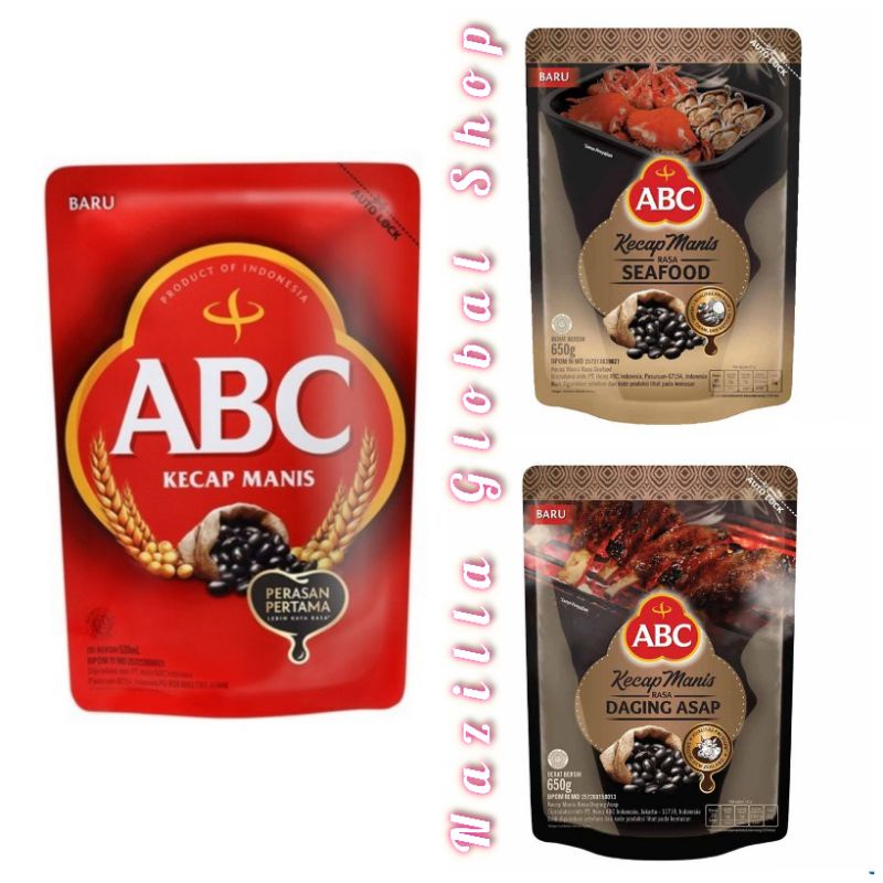 

✨NAZILLA✨ ABC Kecap Manis Refill 520ml | 650gr All Varian