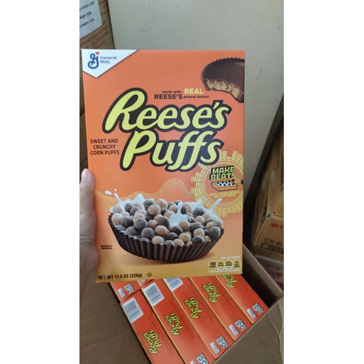 Reeses Puff Cereal USA 11oz 326 gram