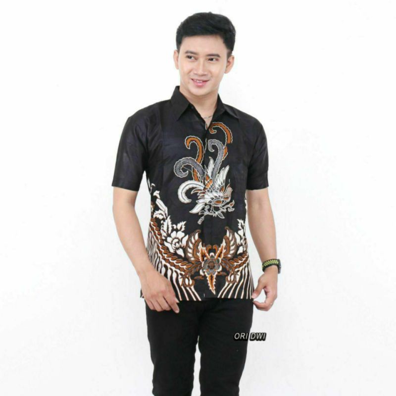 TERLARIS KEMEJA BATIK Pria Size M-XXL bahan katun super halus