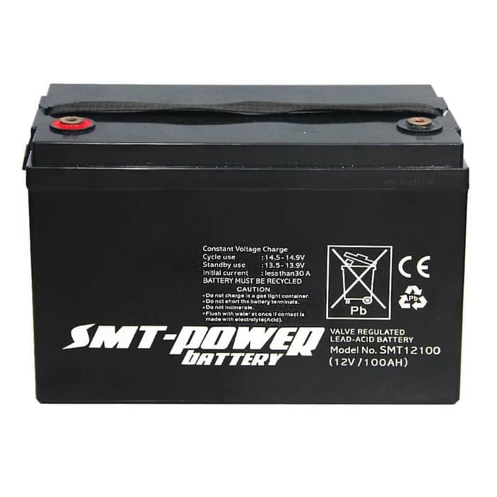 Battery Ups / Aki Kering / Baterai SMT 12Volt 100AH Garansi Resmi