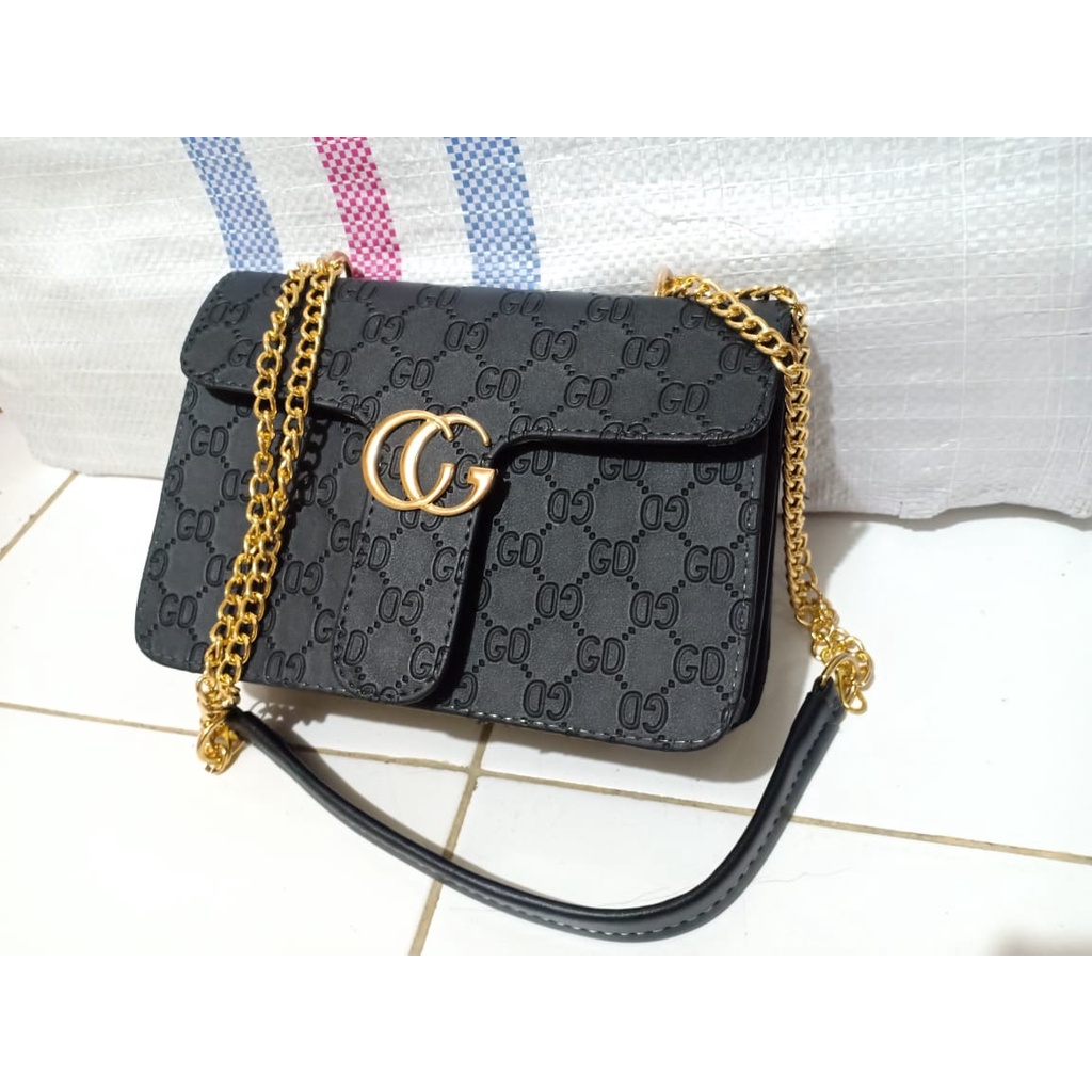 TAS SLEMPANG WANITA - TAS SLEMPANG EMBOSE REALPIC - QUALITY IMPORT