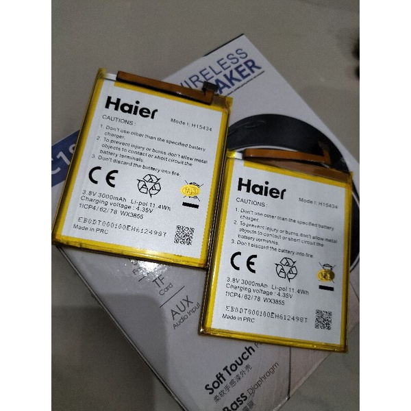 Baterai Battery Batrei Haier H15434 L7 LEISURE Andromax Smartfren