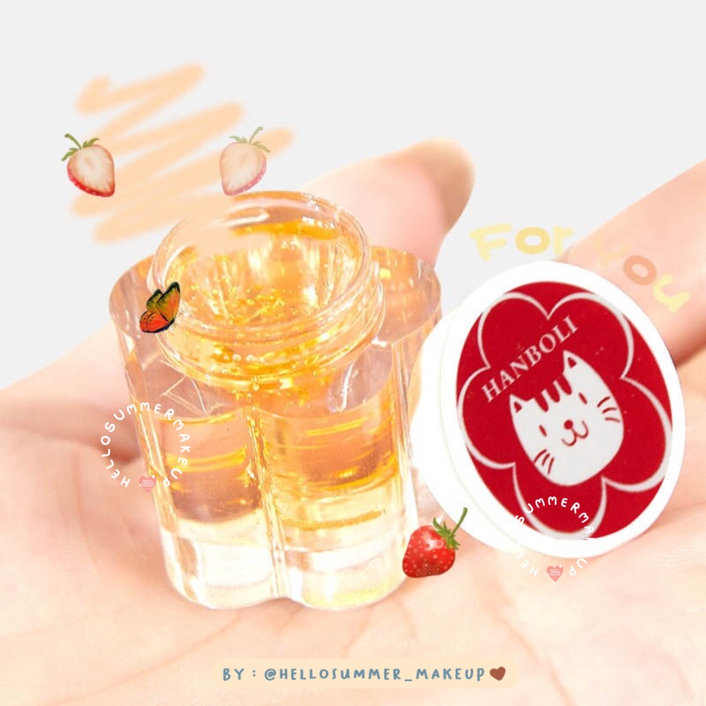 𝐋𝐈𝐏 𝐂𝐀𝐑𝐄 - Strawberry &amp; Peach Lip Mask Day Night Melembabkan Mencerahkan Bibir Masket Bibir Pot