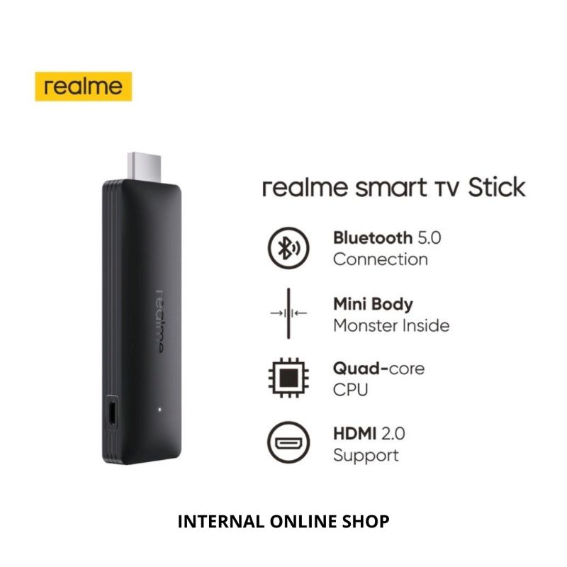 realme Smart TV Stick Android TV Garansi Resmi