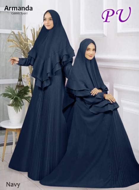 Gamis Pesta Syari Armanda Gamis Syari Muslimah