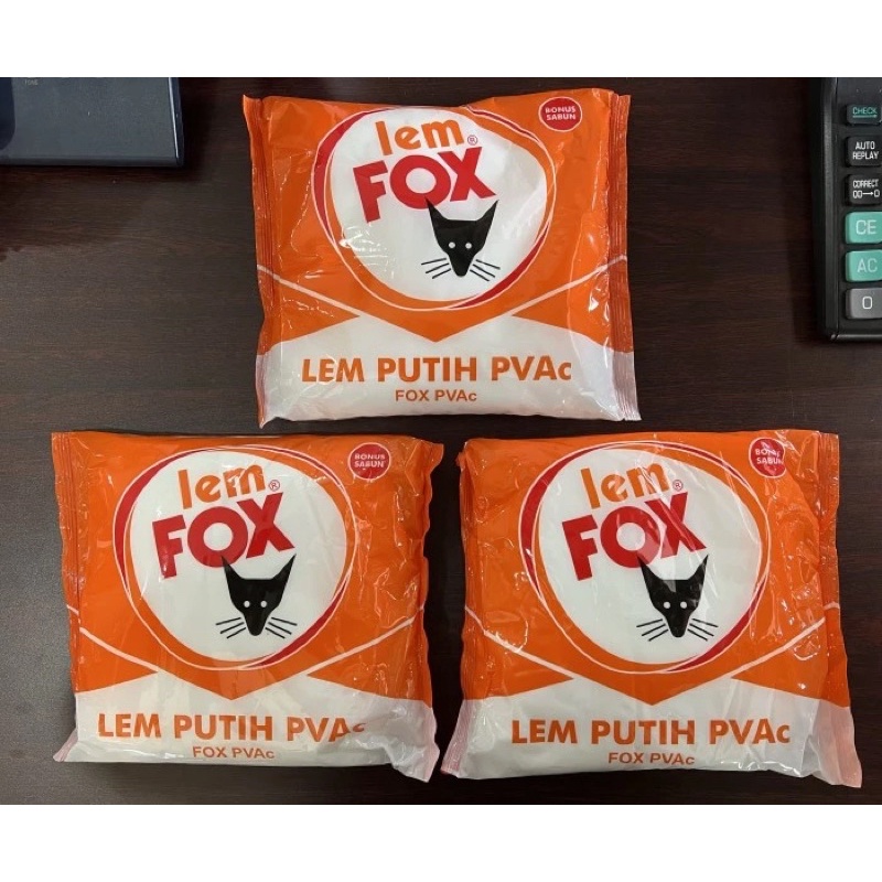 

LEM PUTIH PVAc merk FOX 700 GR