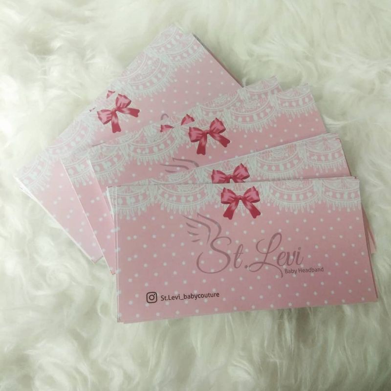

ALAS HEADBAND 15x7,5 cm isi 80 pcs FREE DESAIN