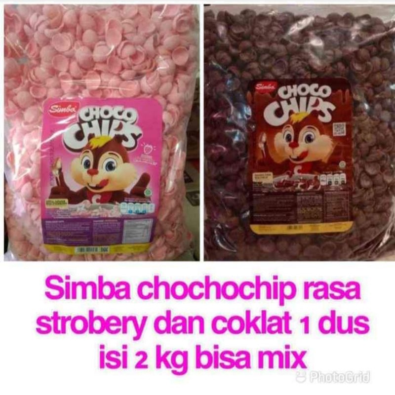 

simba sereal chochocip coklat dan strowbery