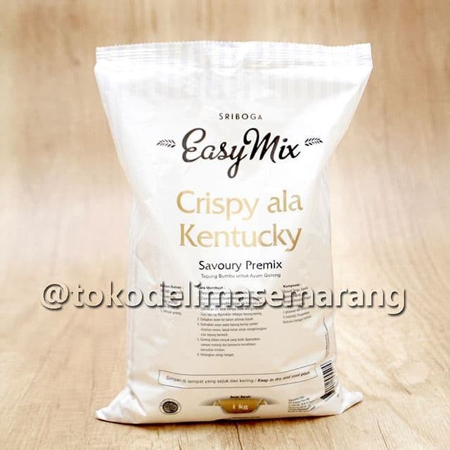 

SALE Tepung Premix Easy Mix Crispy Ala Kentucky 1 kg siap pakai ala KFC