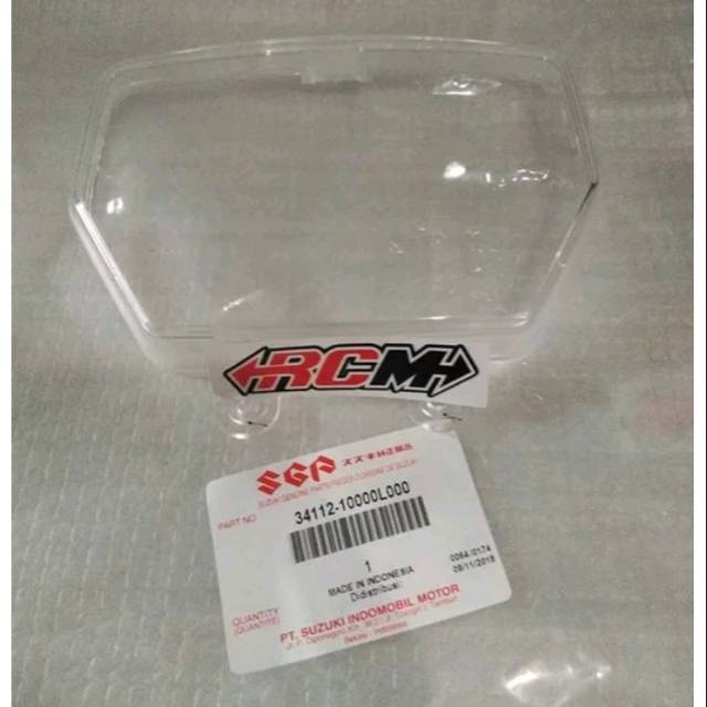KACA LENSA MICA MIKA SPEDO SPIDO SPEEDO SPEDOMETER SPEEDOMETER SPIDOMETER SUZUKI RC SPIRIT BRAVO 100 JET COOLED SPRINTER ORI ORIGINAL SUZUKI SGP ASLI 34112-10000L000