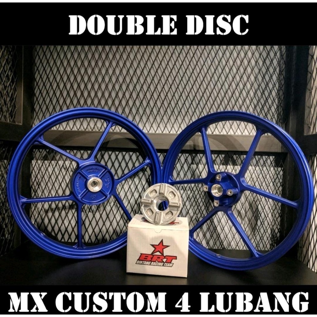 Velg CHEMCO BRT 160 Ring 17 MX KING SONIC Supra GTR SATRIA FU GSX Custom Double Disc