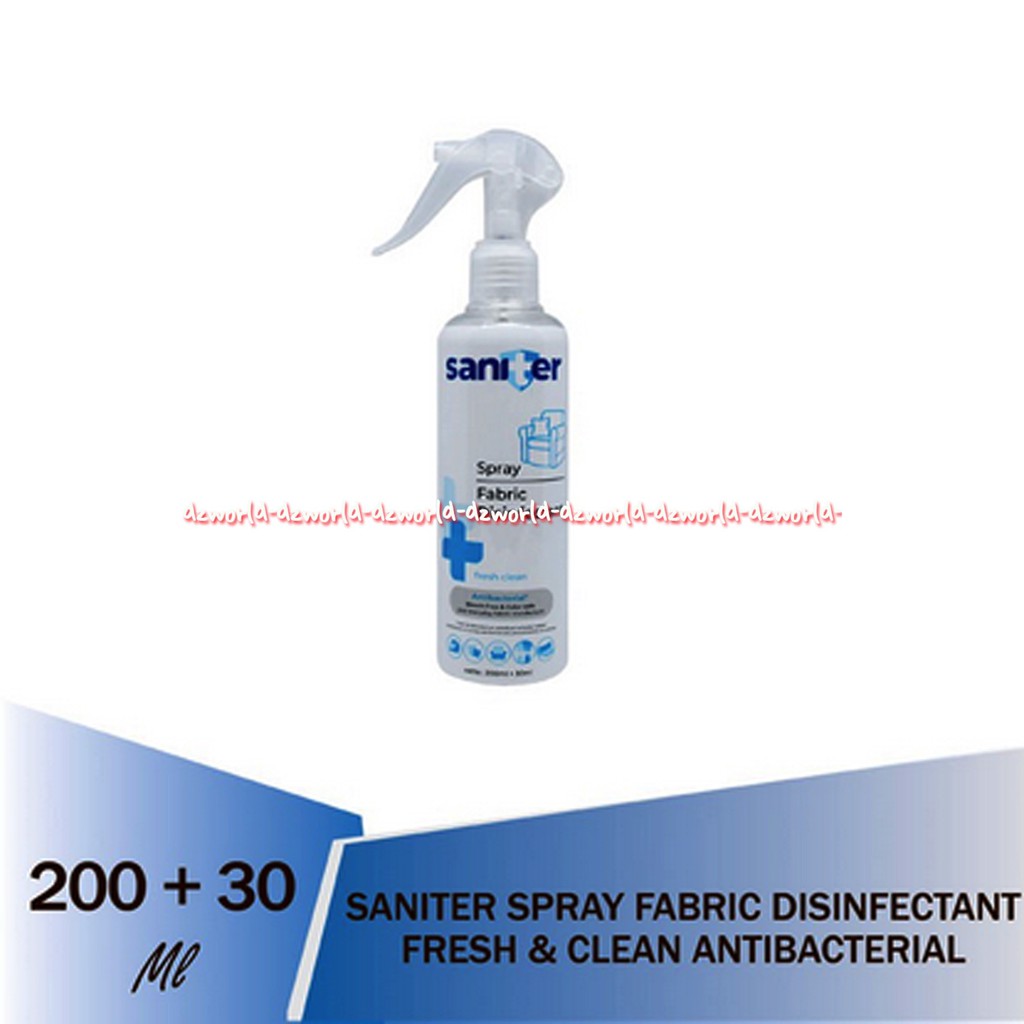Saniter Spray Fabric Disinfectant Fresh Care Anti Bacterial 200ml Anti Bakteri
