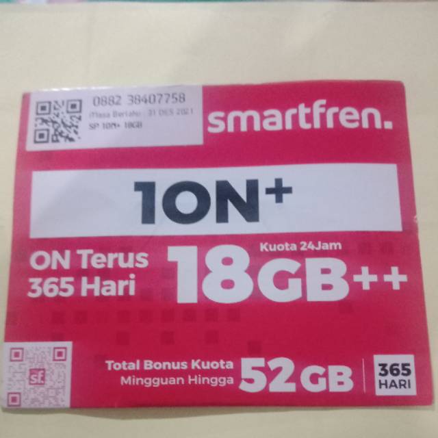 Smartfren 1ON+ 18Gb