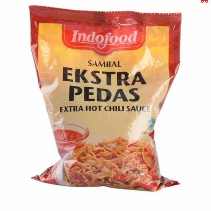 

makanan indofood saos sambal ekstra pedad pouch 1kg