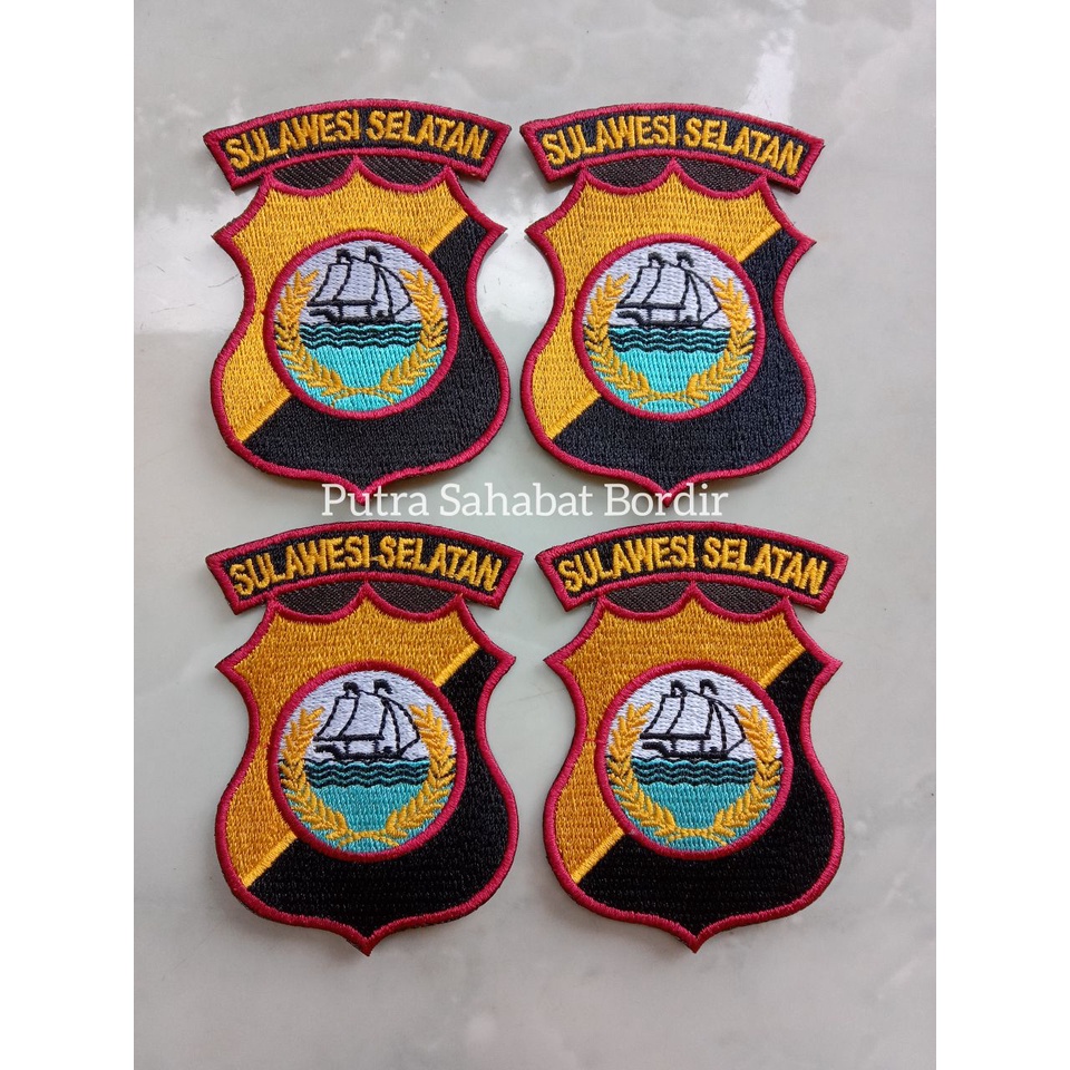 Patch | Logo Bordir Polda Sulawesi Selatan