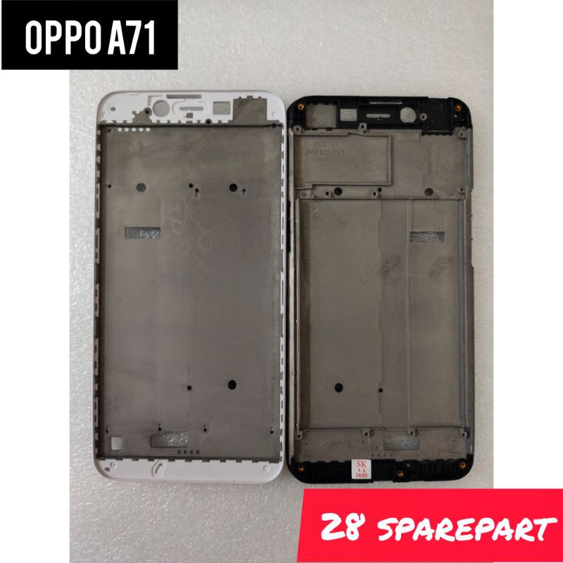 FRAME LCD/TULANG TENGAH DUDUKAN LCD OPPO A71 ORIGINAL