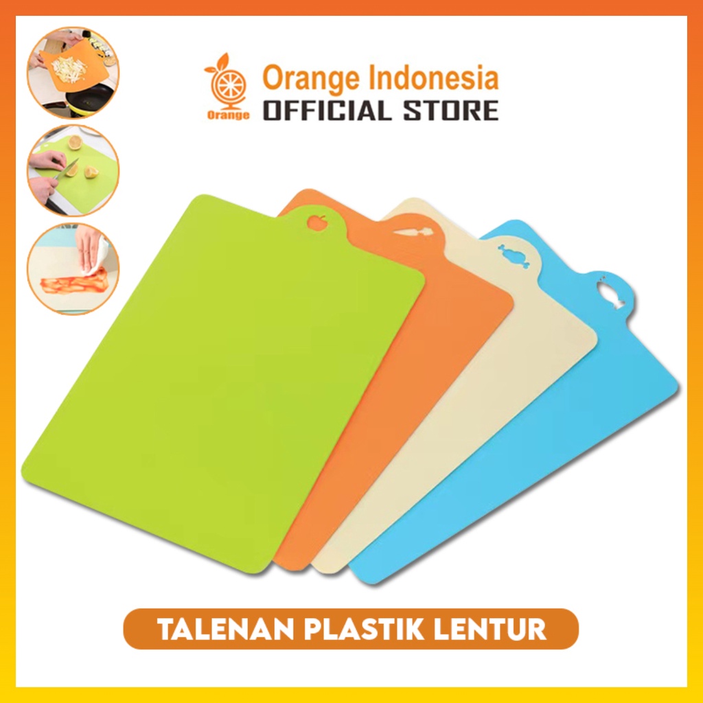 Talenan Plastik Lentur Serbaguna Talenan plastik murah Alas Potong Talenan Chopping Cutting Board Talenan Plastik Elastis Lentur WHFURNITURE